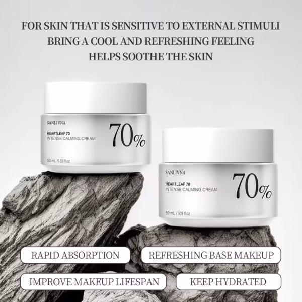 70 Intense Soothing Cream Moisturizing Cream Winter Moisturizing Dry Anti-Peeling Skin Skin Care Cream - Image 2